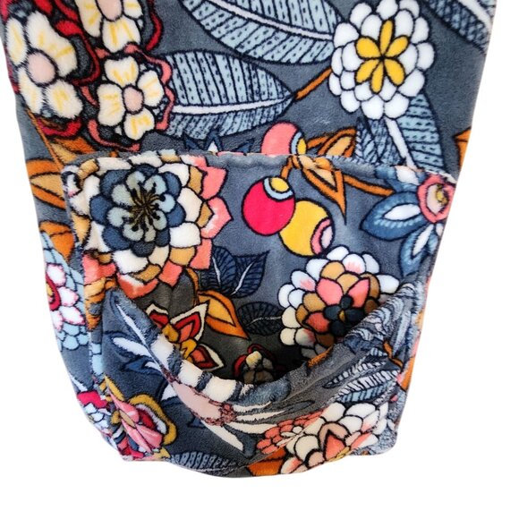 Vera Bradley Fleece Blanket With Colorful Tropical Go great for flying - Picture 2 of 4